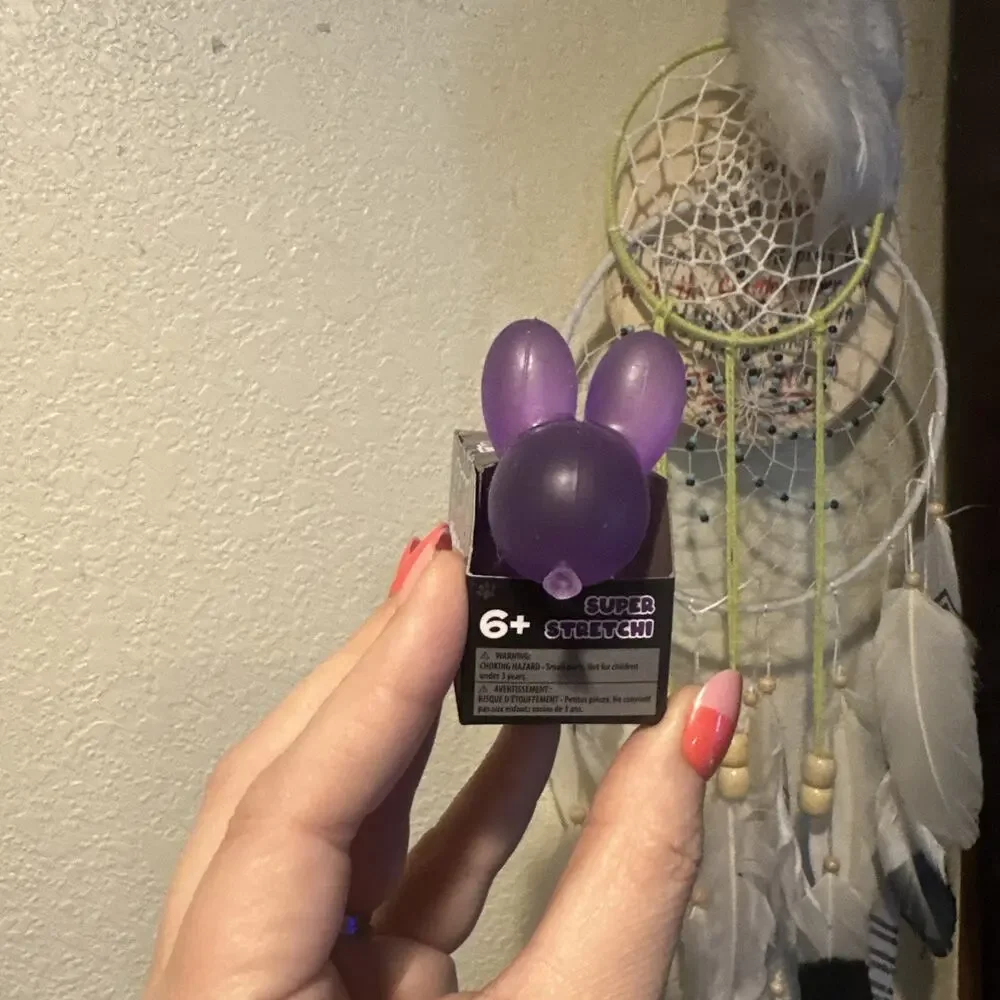 New Gummy Balloon Dogs Super Stretchy Toy 2025 Tik Tok Viral Purple!